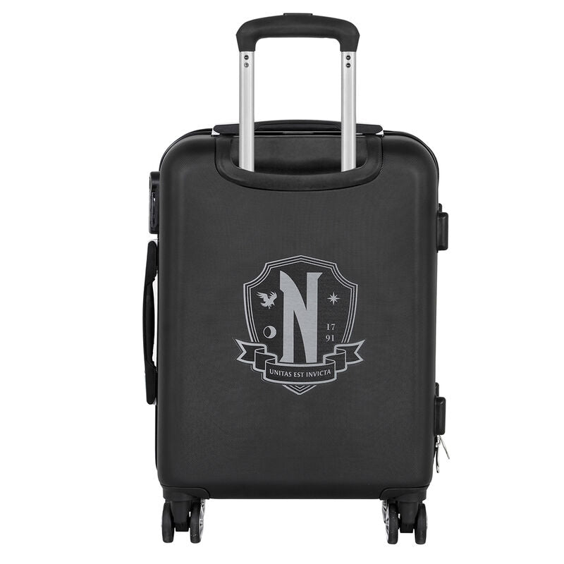Karactermania Maleta trolley ABS Uniform Miercoles 55cm (imagen 5 de 6)