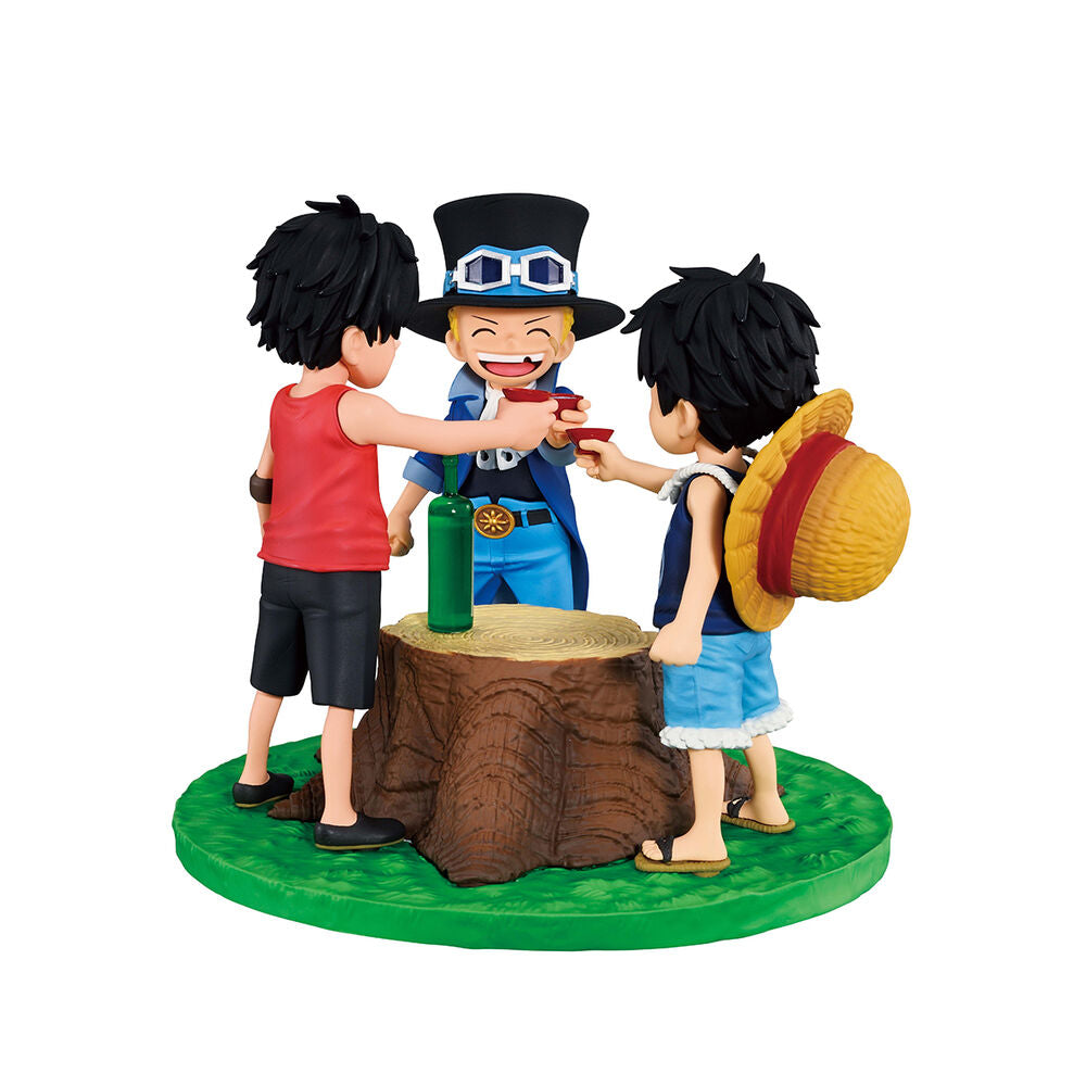 Banpresto Figura Ichibansho Ace & Sabo & Luffy Dramatic Memories One Piece 10cm (imagen 3 de 5)