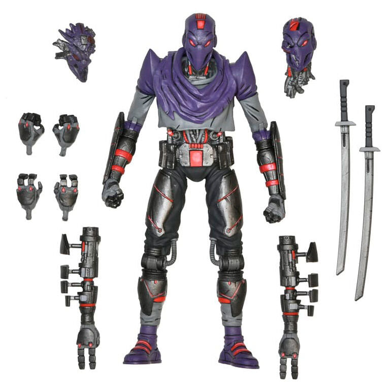 Neca Figura Ultimate Foot Bot The Last Ronin Teenage Mutant Tortugas Ninja 18cm