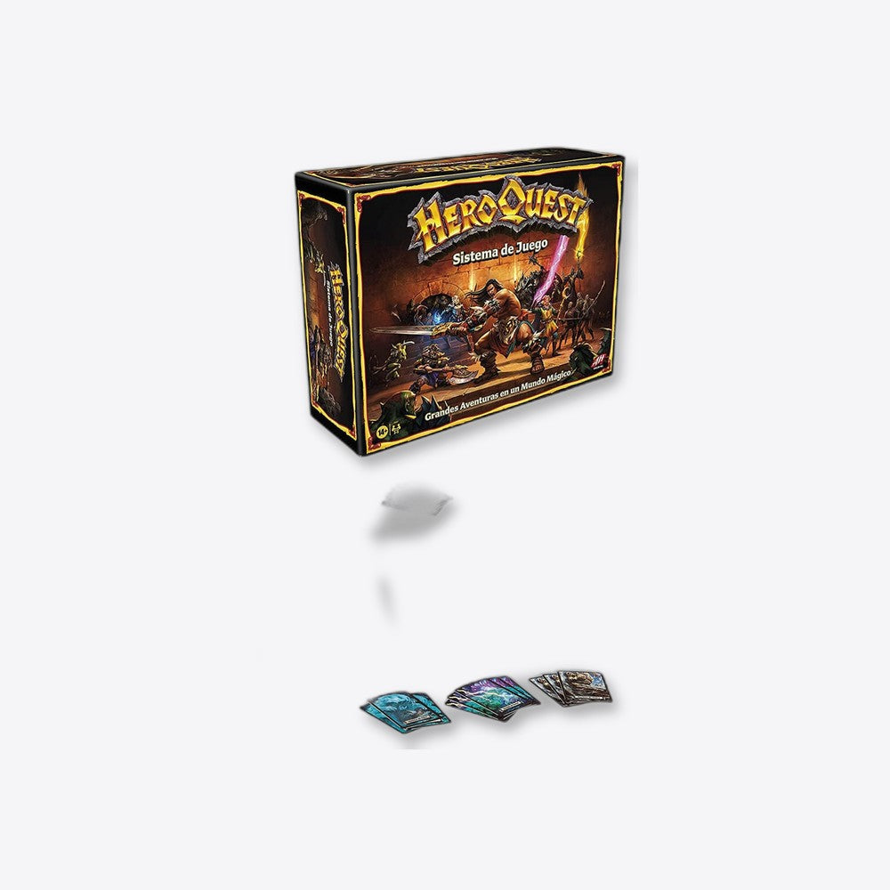 Hasbro Juego de Mesa HeroQuest Aventuras en Mazmorras Avalon Hill español (imagen 5 de 6)
