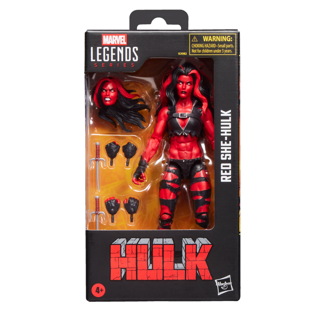 Hasbro Figura Hulka Roja She-Hulk Marvel Legends 15cm