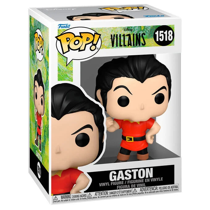 Disney Villains | Figura POP Gastón La Bella y la Bestia