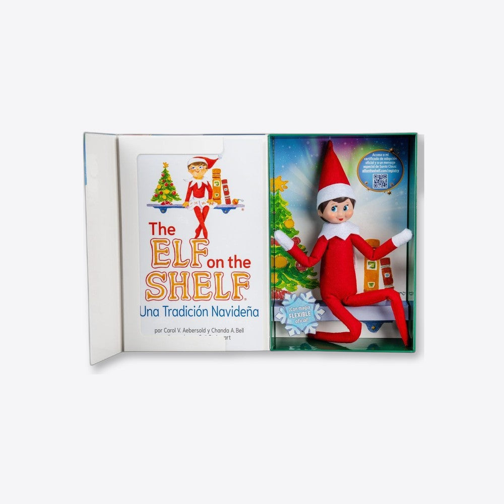 Cefa Toys Set Cuento + Muñeca Elfa Niña articulada The Elf On the Shelf español (imagen 6 de 6)