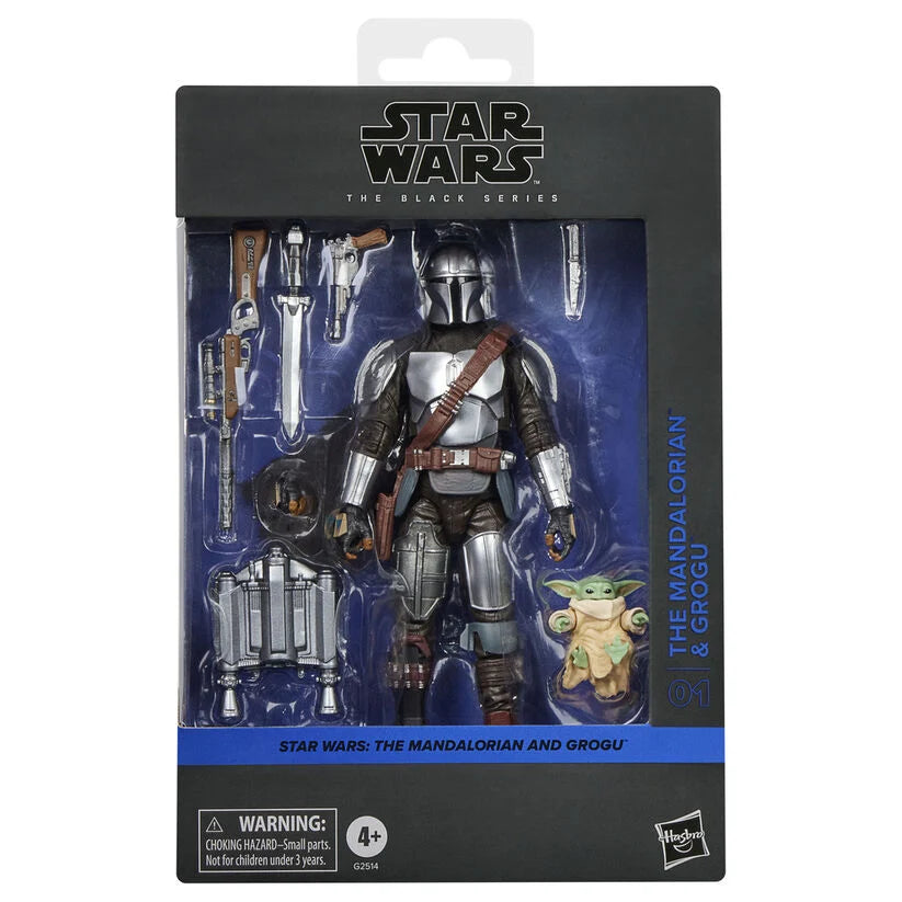 Hasbro Figura The Mandalorian & Grogu Star Wars The Mandalorian & Grogu 15cm (imagen 2 de 7)
