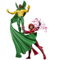 Hasbro Pack 2 figuras marvel legends series earth's mightiest heroes avengers vision & scarlet witch