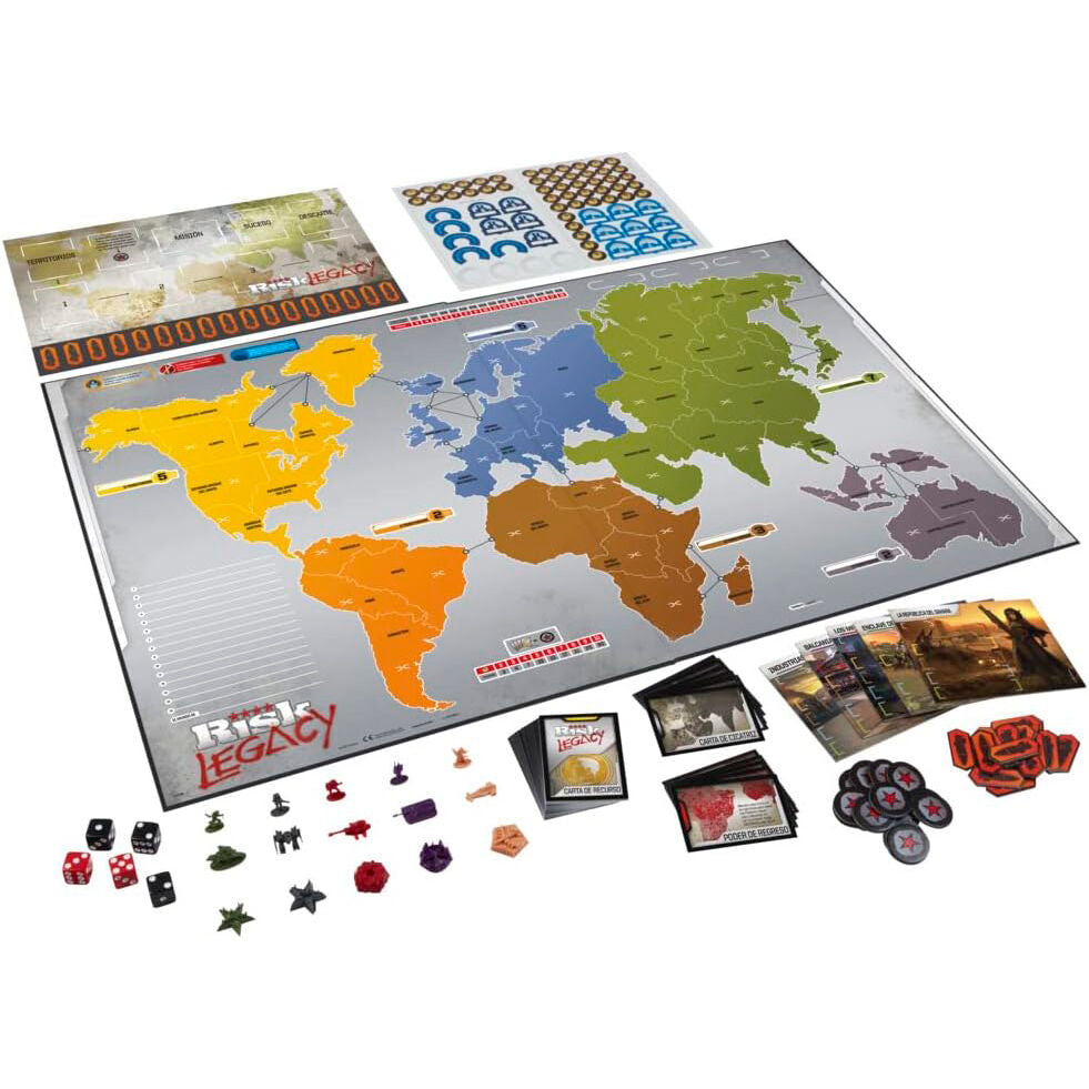 Hasbro Juego mesa Legacy Risk español (imagen 3 de 7)