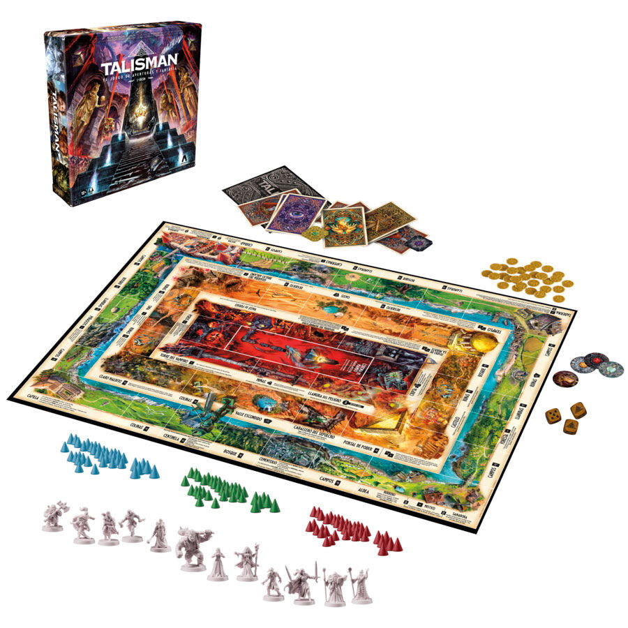 Talisman Juego de Mesa Edición Española Hasbro Coleccionable
