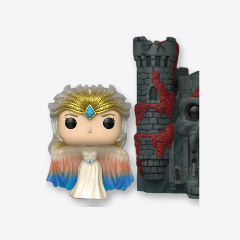 Funko Figura POP Town Masters of the Universe Sorceress with Castle Grayskull Live Action (imagen 4 de 6)