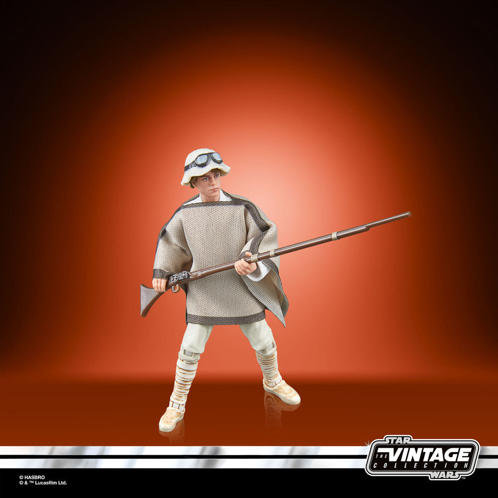 Star Wars Figura Luke Skywalker + Landspeeder Hasbro Colección