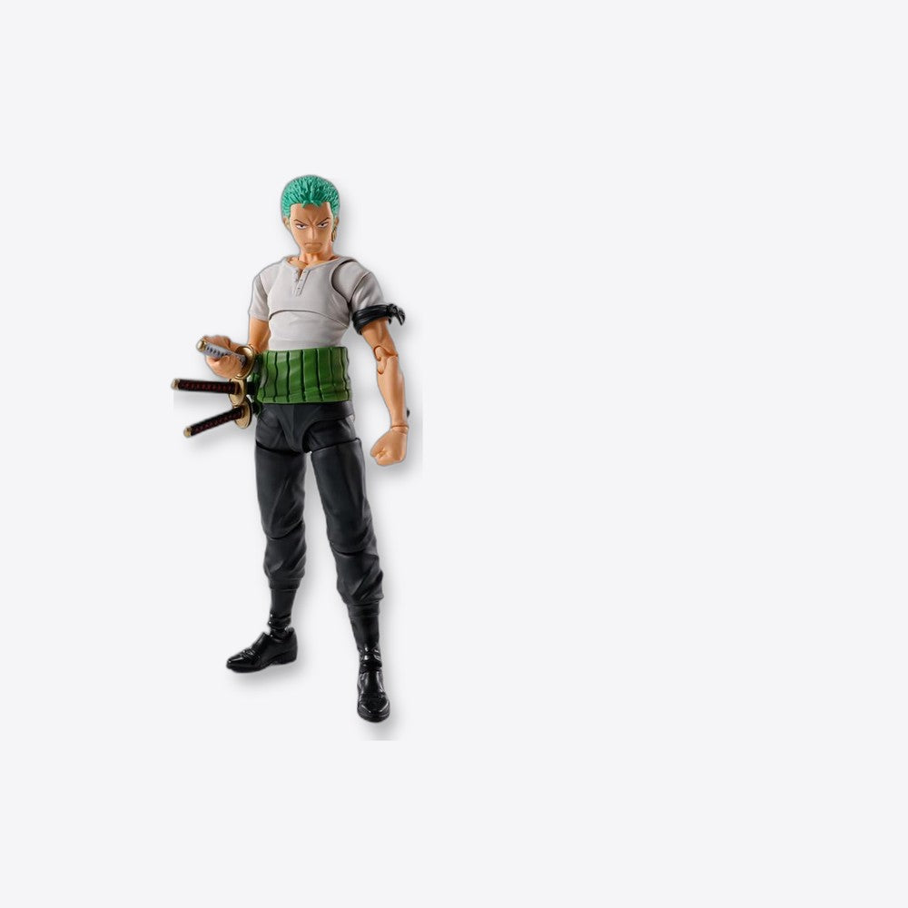 Tamashii Nations Roronoa zoro - romance dawn -  fig. 15 cm one piece sh figuarts re - run (imagen 6 de 6)