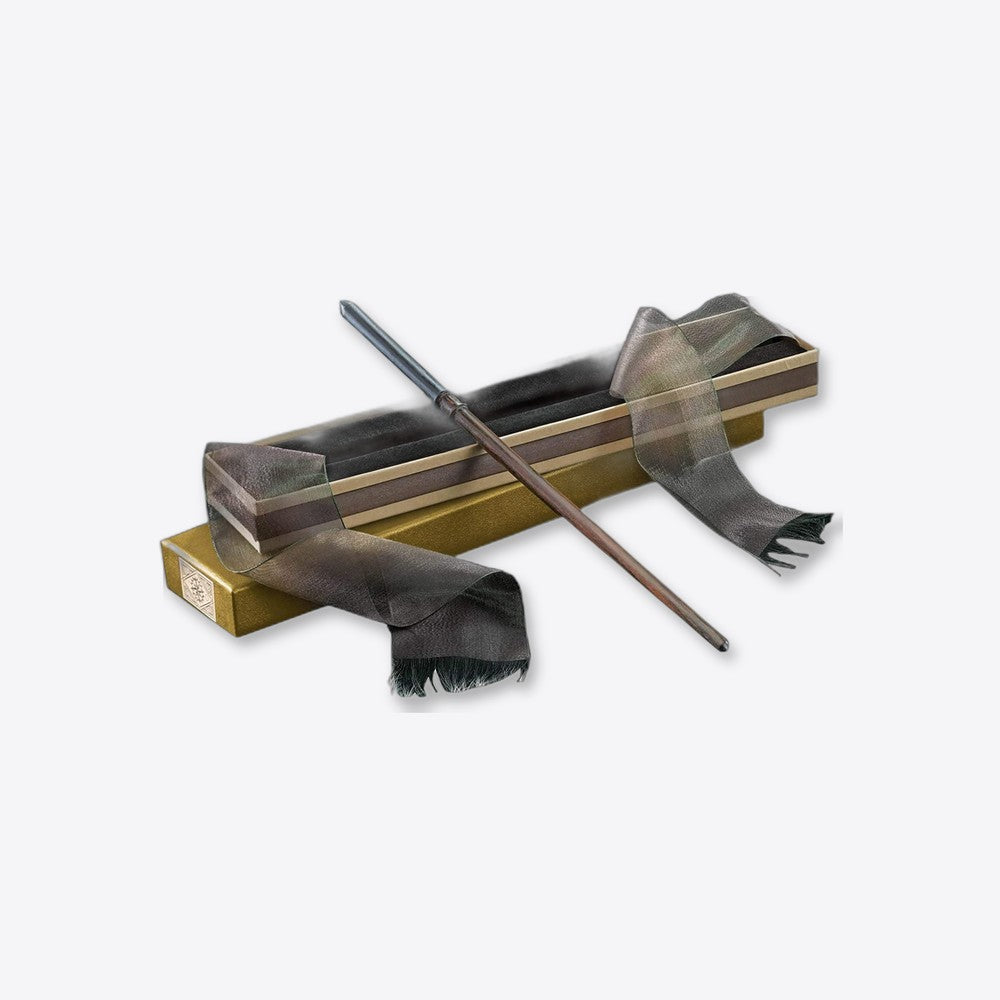 Replica the noble collection harry potter varita de draco malfoy caja olivander (imagen 2 de 6)