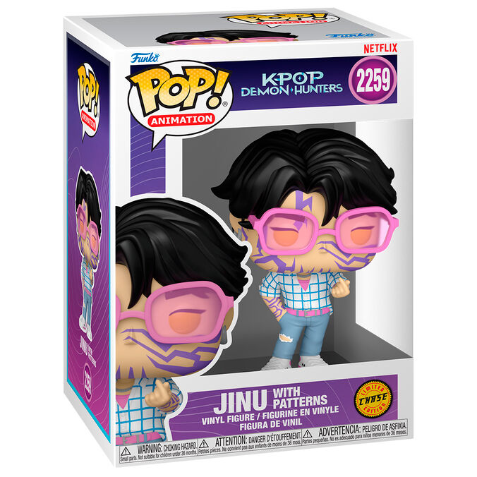Funko Figura POP Kpop Demon Hunters Jinu Chase
