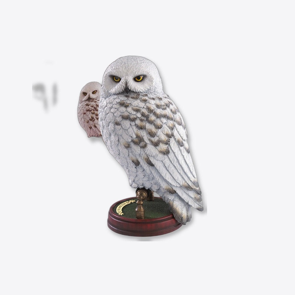 Figura the noble collection harry potter criaturas magicas estatua resina hedwig 24 cm (imagen 6 de 6)