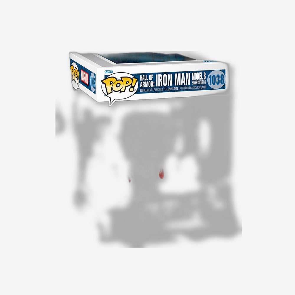 Funko Figura POP Deluxe Marvel Hall of Armor Iron Man Model 8 Exclusive (imagen 2 de 6)