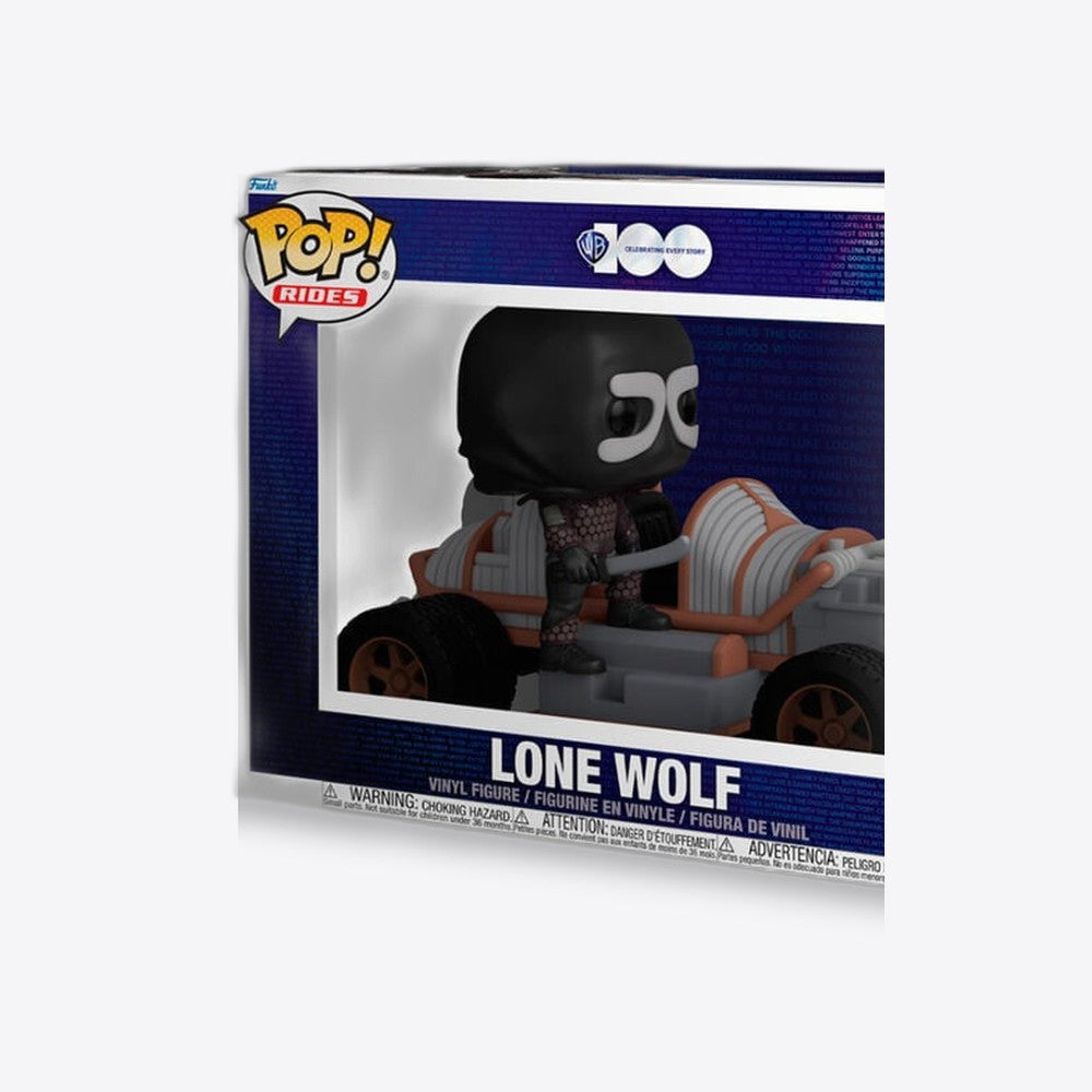 Funko Figura POP Rides Super Deluxe Warner Bros 100th Mad Max The Road Warrior Lone Wolf (imagen 4 de 6)