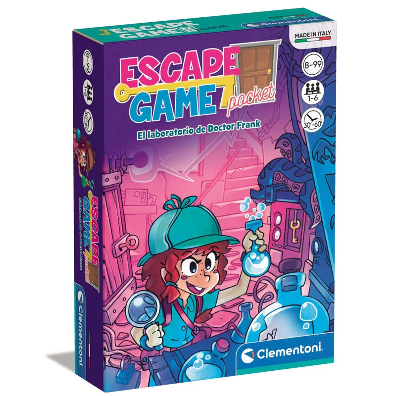 Juego de Mesa Escape Room Laboratorio Misterioso Ravensburger