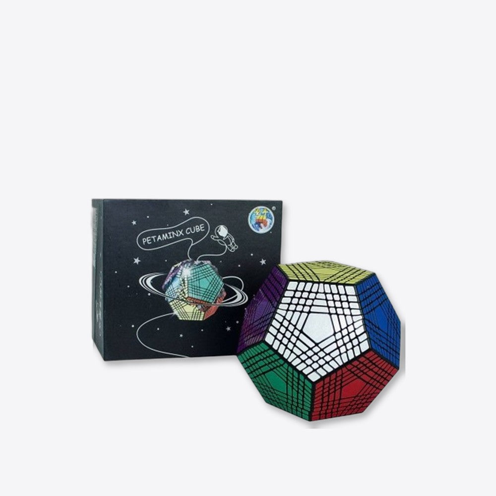 Cubo de rubik shengshou petaminx dodecaedro 9x9 negro (imagen 4 de 6)