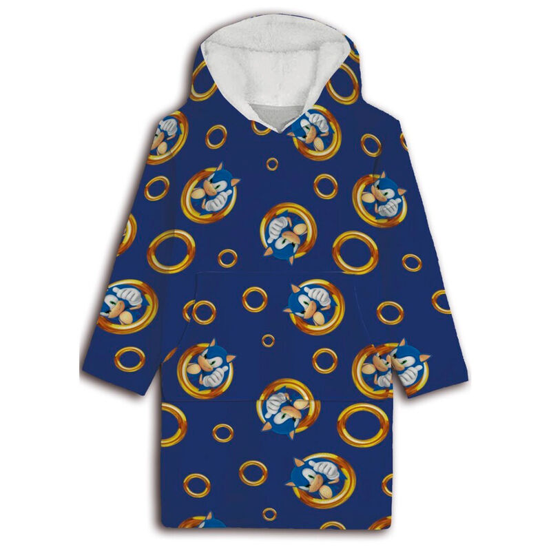 Sega Bata sudadera oversize Sonic the Hedgehog coral adulto