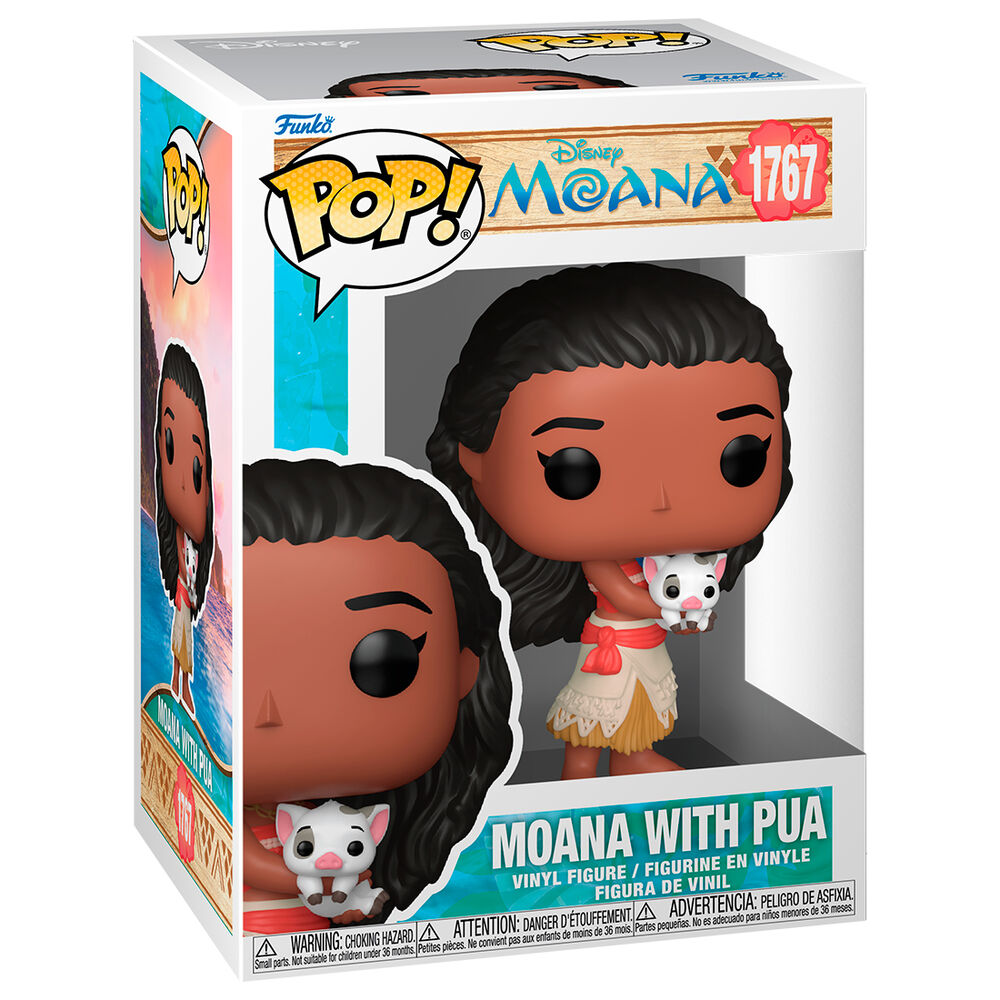 Disney Vaiana Moana 3 Figura POP Moana with Pua