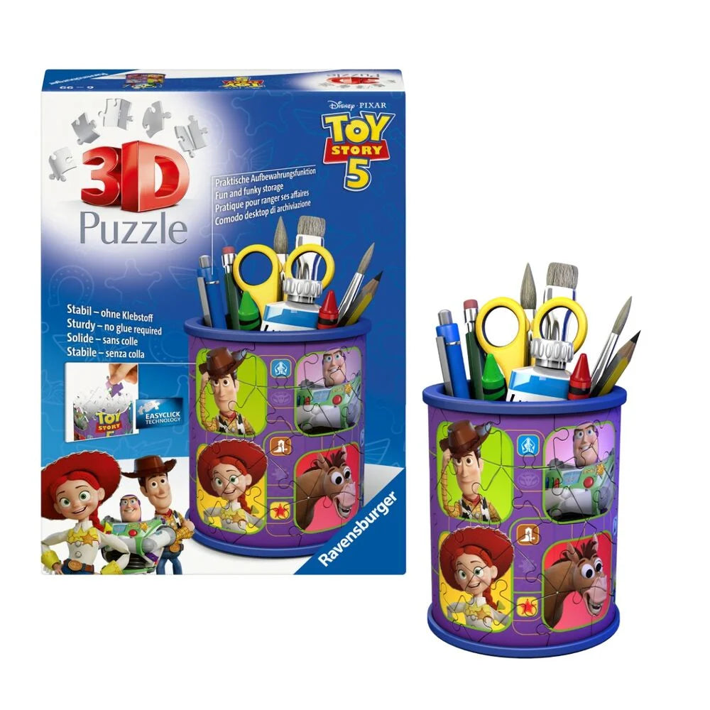 Toy Story Puzzle 3D Portalápices Disney Pixar 54 Piezas