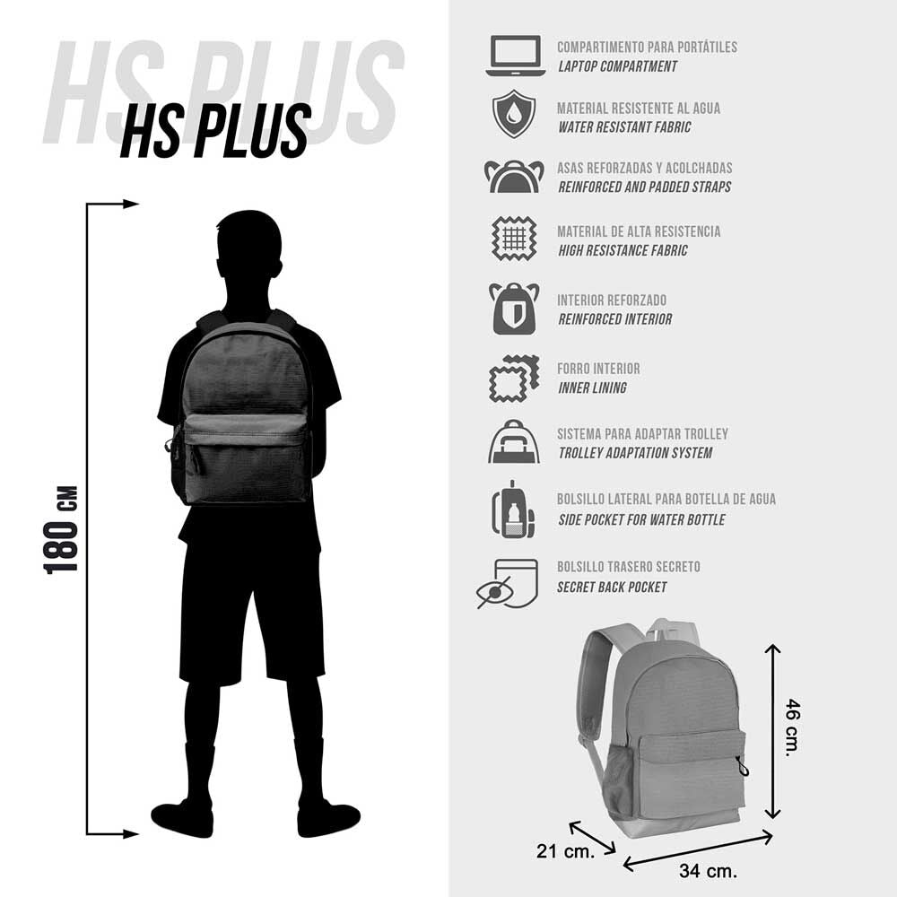 Karactermania Mochila Chains Miercoles 43cm adaptable (imagen 4 de 6)