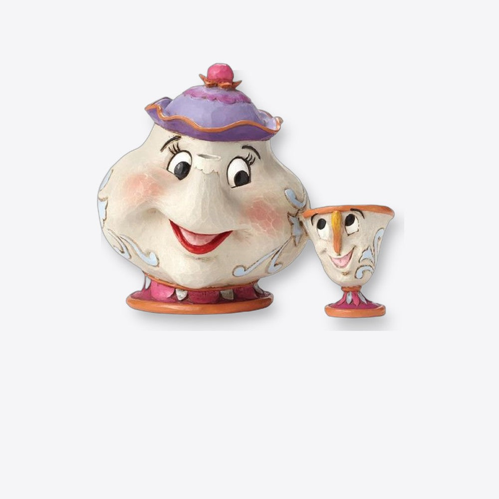 Figura enesco disney la bella y la bestia mrs potts & chip (imagen 6 de 6)