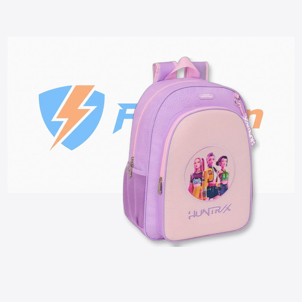 Safta Mochila Iconic Kpop Demon Hunters 42cm adaptable (imagen 4 de 6)