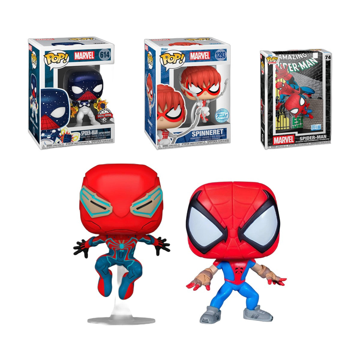 ⚡ PACK: Spider-Man · Figura POP Marvel Spider-Man Exclusive