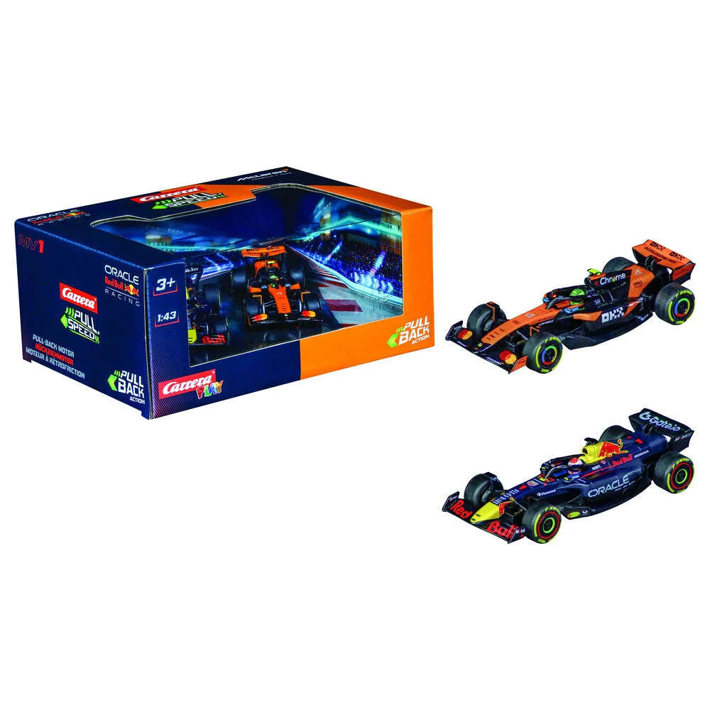 F1 Red Bull Racing Twinpack Coches Pull Back Juguete