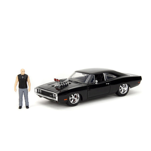 Jada Toys Blister figura Dominic Toretto & Coche Dodge Charger R/T Fast & Furious