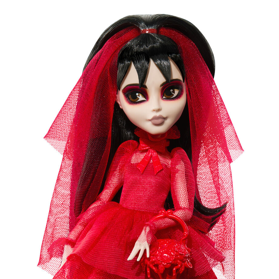 Mattel Set 2 muñecas Beetlejuice Bitelchus Monster High Skullector (imagen 5 de 7)
