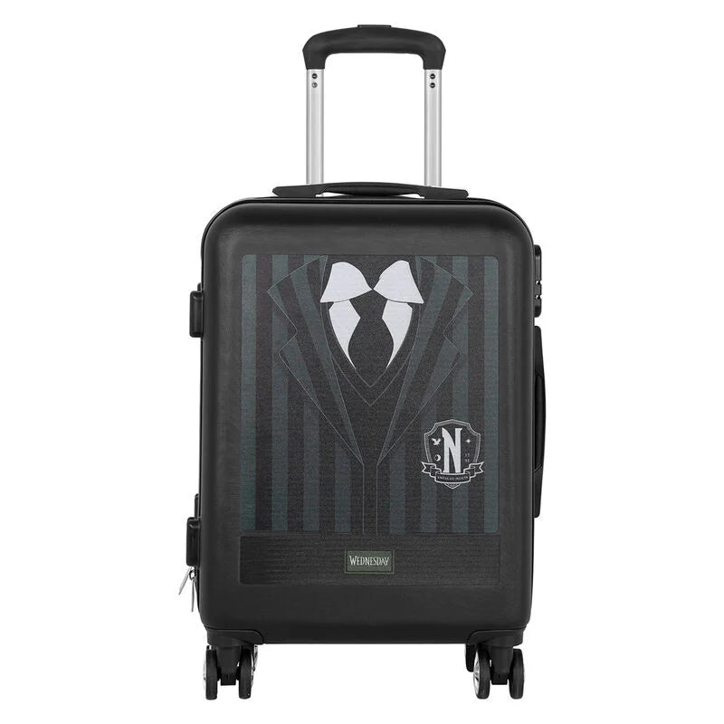 Karactermania Maleta trolley ABS Uniform Miercoles 55cm