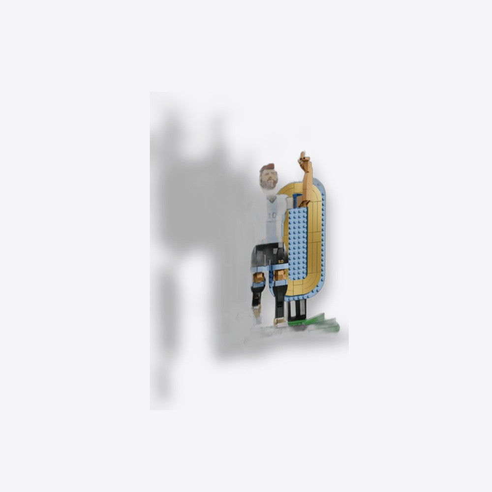 Lego leyenda del fútbol lionel messi (imagen 2 de 6)