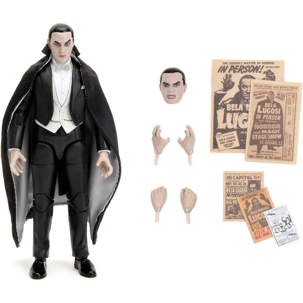 Jada Toys Figura Bela Lugosi Dracula 15cm (imagen 4 de 6)