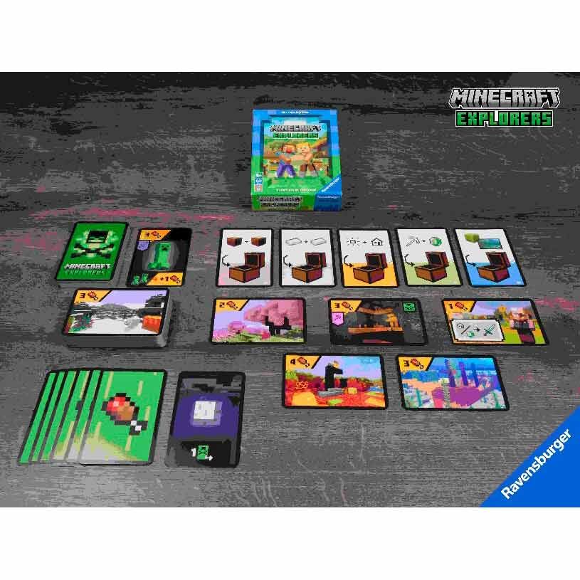 Explorers Minecraft Juegos Cartas | Ravensburger