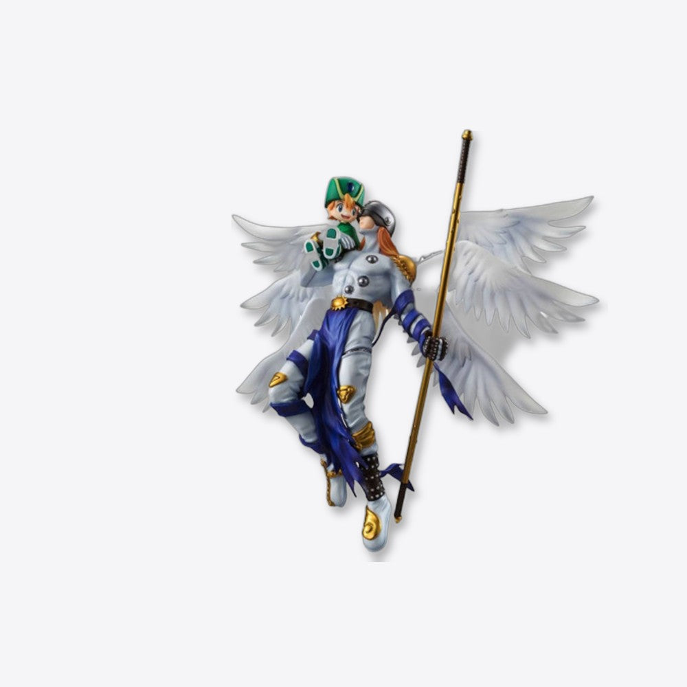Figura megahouse digimon adventure g.e.m. angemon & takaishi takeru (imagen 4 de 6)