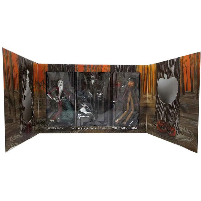 Diamond Select Blister 3 figuras Pesadilla Antes de Navidad Disney 18cm (imagen 2 de 3)