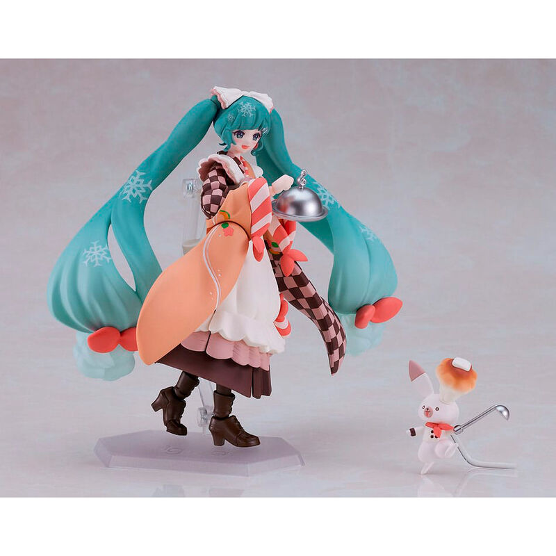 Max Factory Figura Hatsune Miku Snow Miku Winter Delicacy Character Vocal Series 01 14cm (imagen 5 de 6)