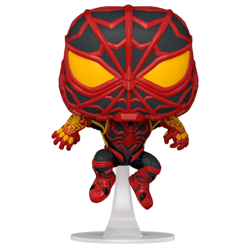 Marvel Miles Morales Figura POP Traje S.T.R.I.K.E. Funko