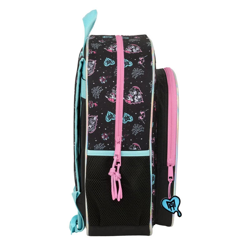 Safta Mochila Monster High 38cm adaptable (imagen 3 de 4)