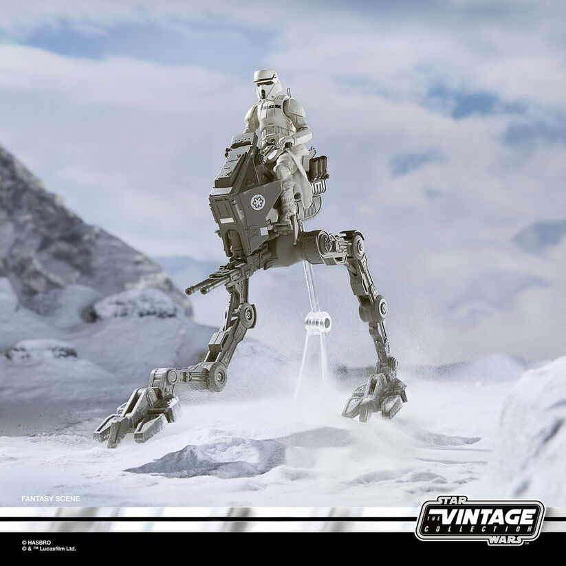 Star Wars The Mandalorian Figura Imperial Remnant AT-RT 9.5cm