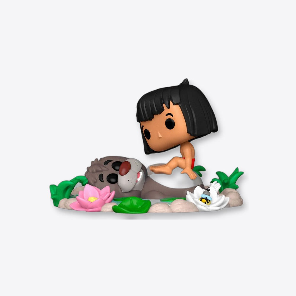 Funko Figura POP Moment Disney El Libro de la Selva Baloo & Mowgli (imagen 3 de 6)
