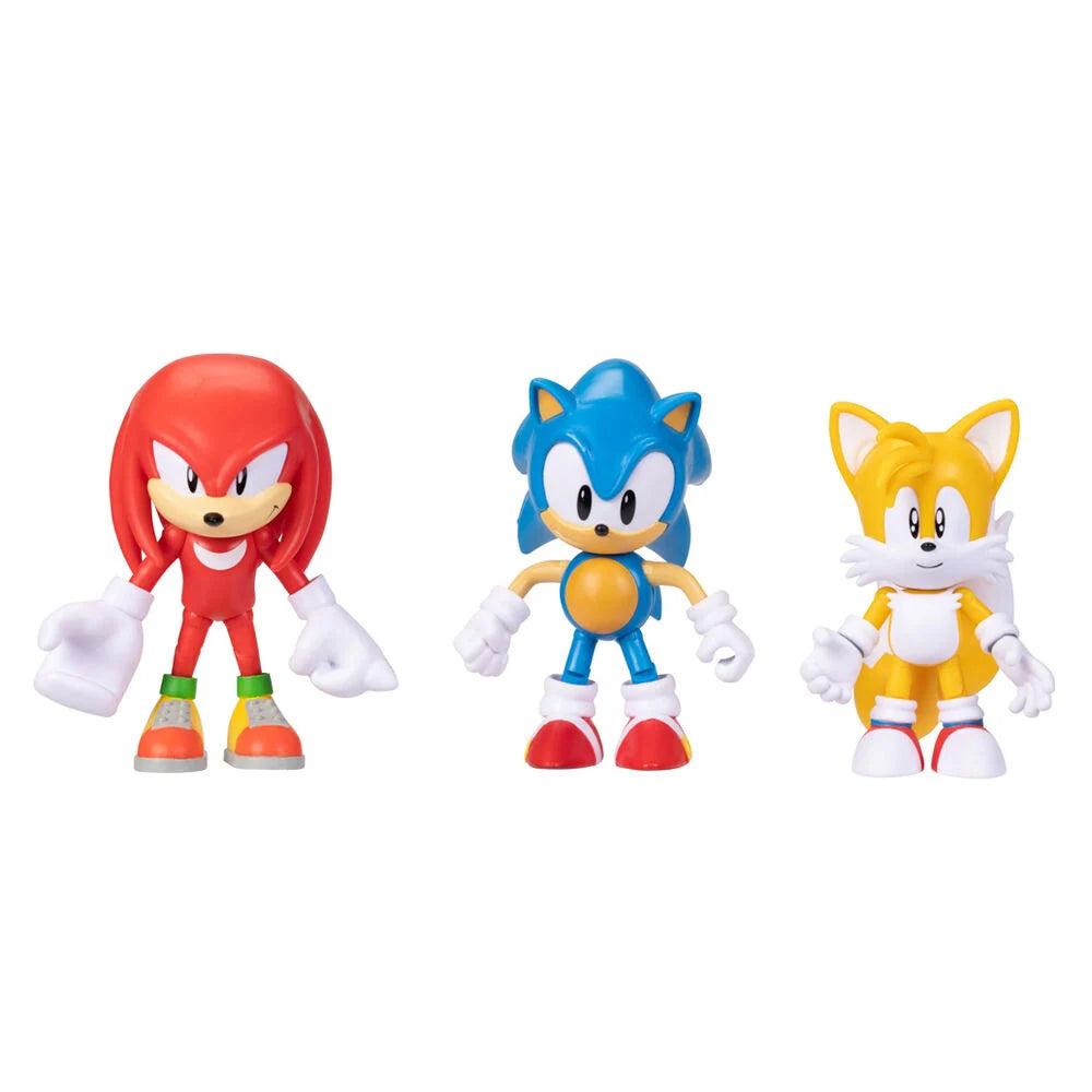 Jakks Pacific Blister 3 figuras Classic Sonic the Hedgehog 10cm (imagen 2 de 5)