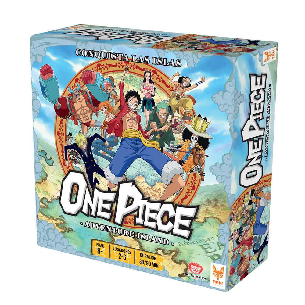 Topi Games Juego de mesa Isla de Aventuras One Piece español