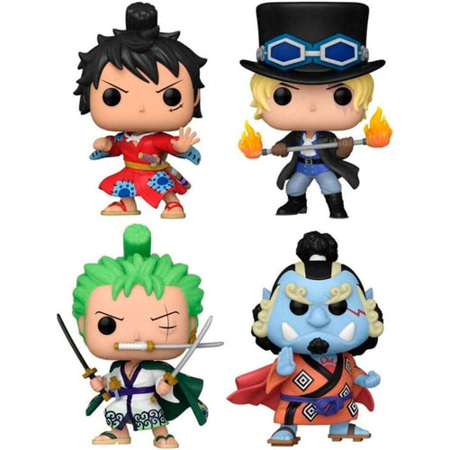 Funko Blister 4 figuras POP One Piece Exclusive (imagen 2 de 3)
