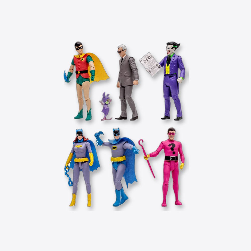 Mcfarlane Toys Surtido de 6 figuras mcfarlane dc retro batman 66 15cm (imagen 2 de 6)