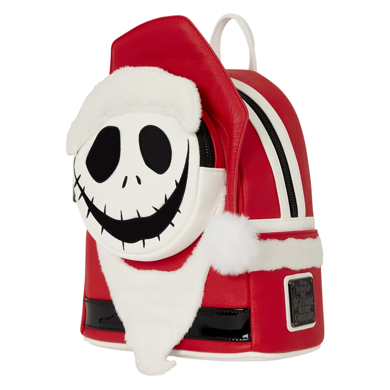 Mochila Jack Skellington Pesadilla Antes de Navidad Disney Loungefly 26cm (imagen 2 de 6)