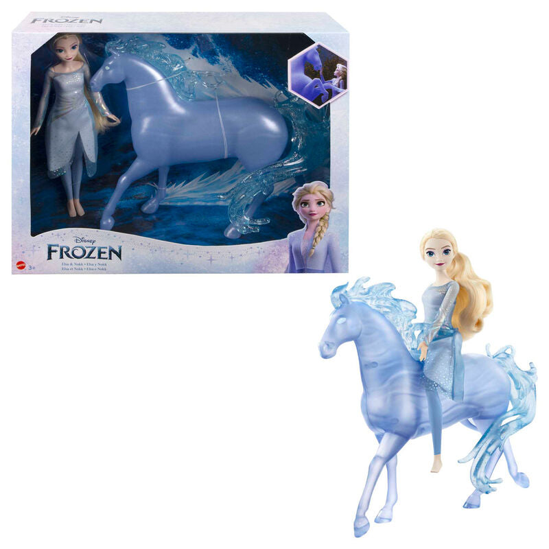 Mattel Set muñeca Elsa + Nokk Frozen Disney (imagen 2 de 8)