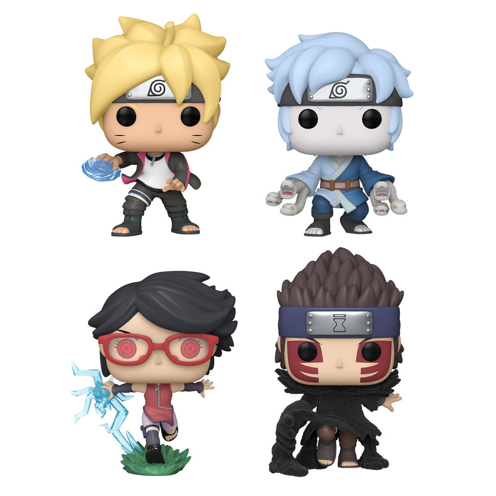 Funko Blister 4 figuras POP Boruto Exclusive (imagen 2 de 3)