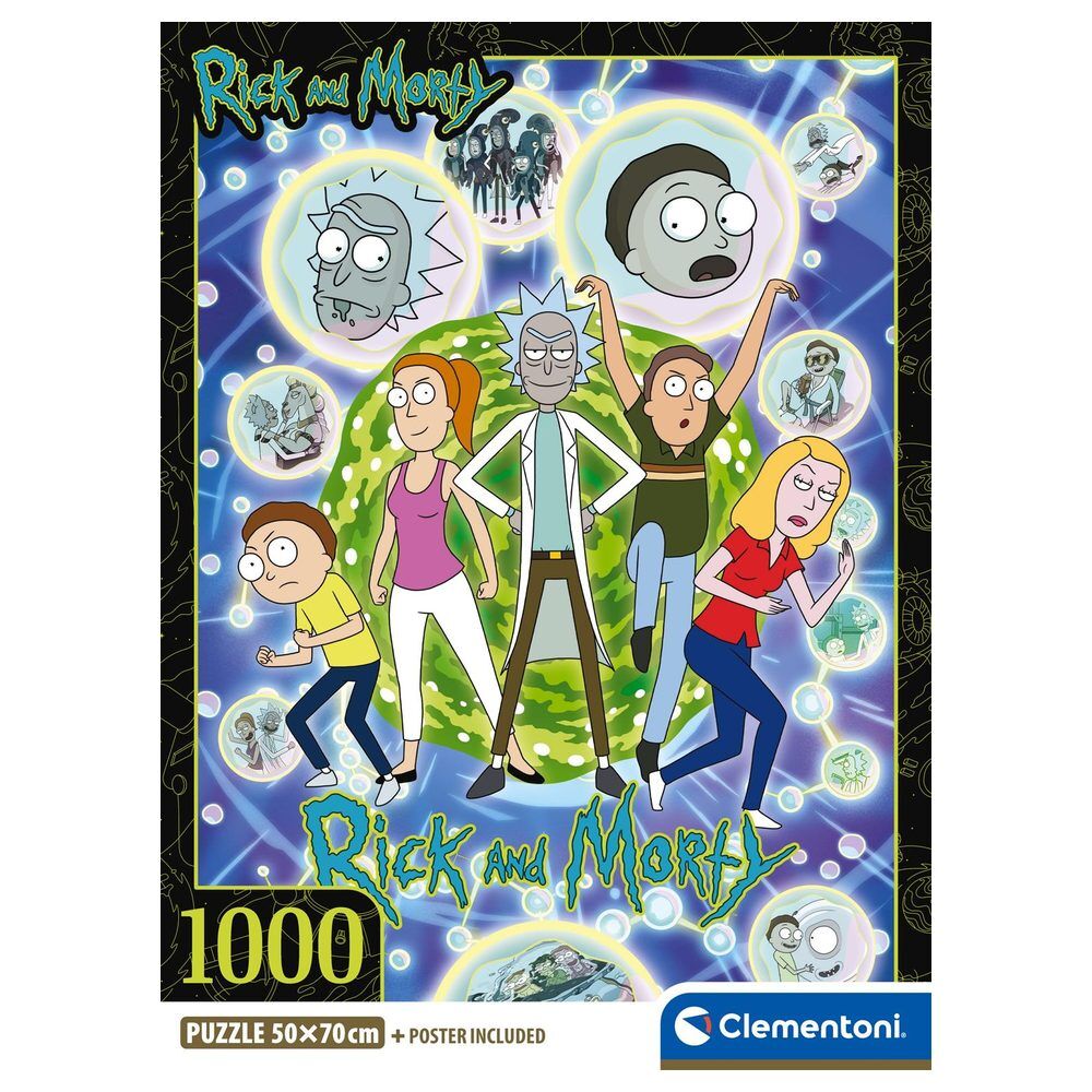 Rick and Morty Puzzle 1000 Piezas Serie TV
